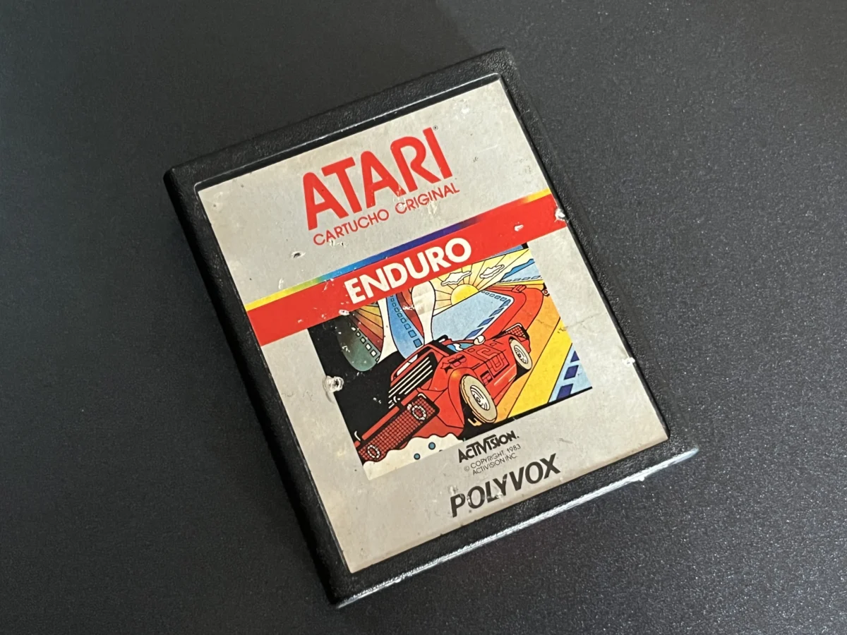CX/ ENDURO! ATARI! UM VERDADEIRO CLÁSSICO RETRO! 38,00 SEGUIDOS DE 5,00