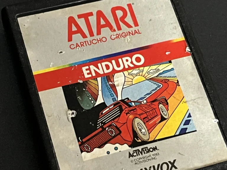 CX/ ENDURO! ATARI! UM VERDADEIRO CLÁSSICO RETRO! 38,00 SEGUIDOS DE 5,00