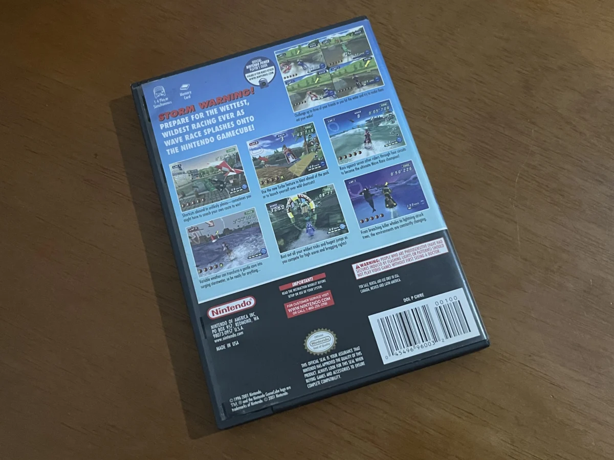 CX/ WAVE RACE: BLUE STORM! GAMECUBE! AMERICANO! TOP! 57,00 SEGUIDOS DE 17,00