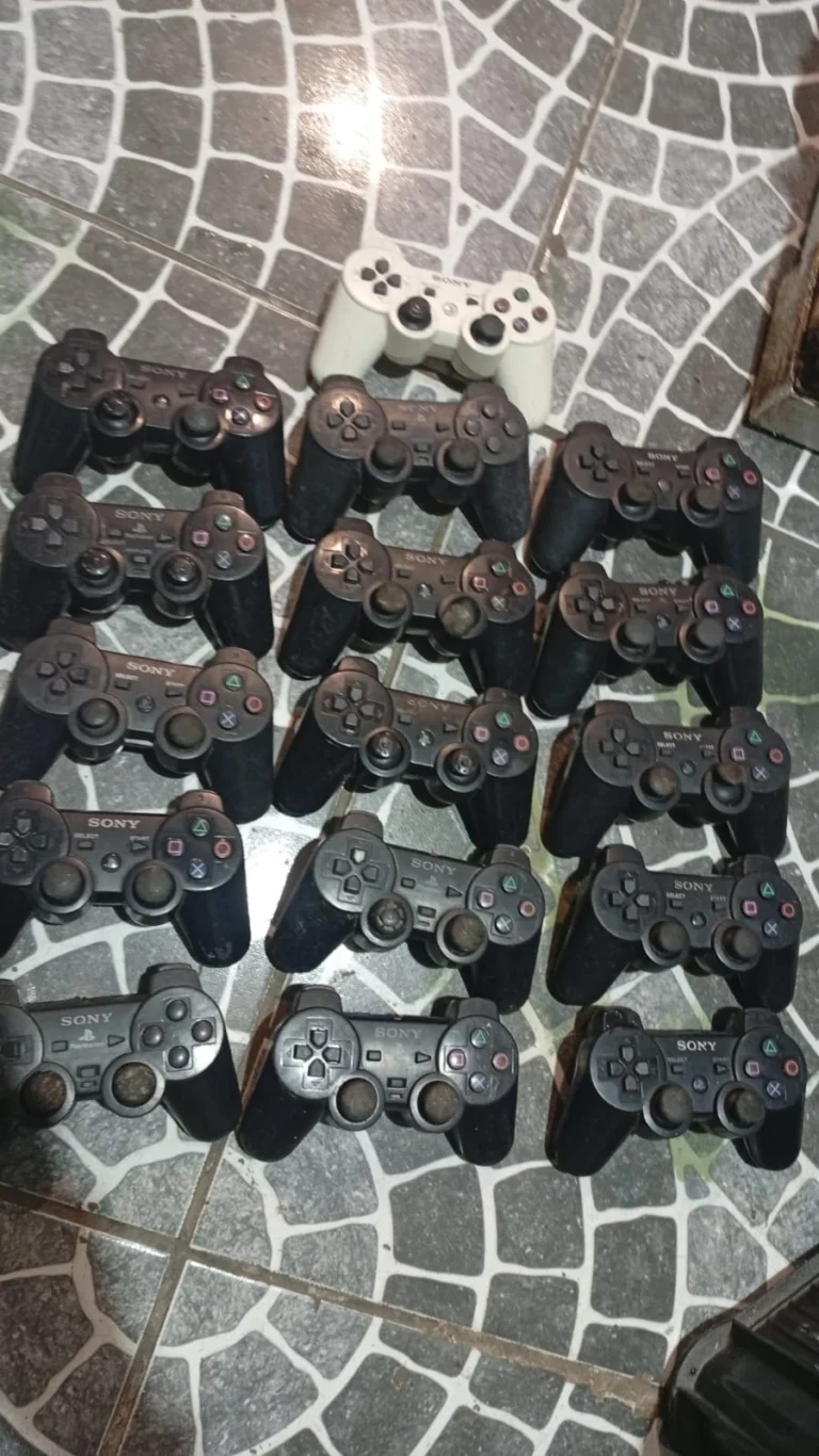 LOTE CONTROLES ORIGINAIS PS3! SEM TESTES, 4 ALTERNATIVOS