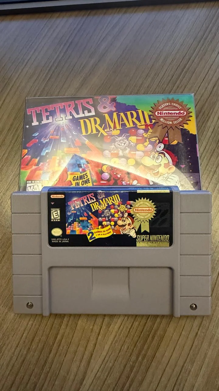 R9/ 17thiagoov /ORIGINAL TETRIS & DR. MÁRIO! 73,00 SEGUIDOS DE 9,00
