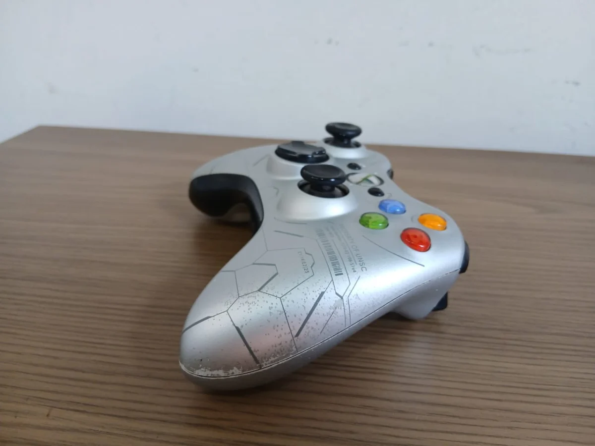 FH/ Controle Xbox 360 Edição Limitada Halo Original - Imagem 6