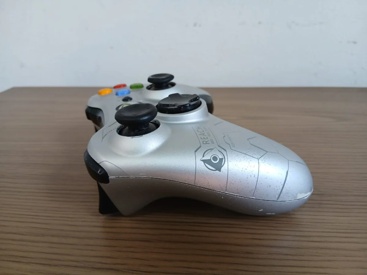 FH/ Controle Xbox 360 Edição Limitada Halo Original - Imagem 7