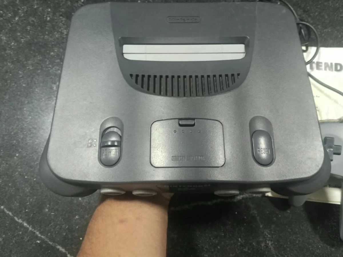 CX/ N***********41 /NINTENDO N64! + ACESSÓRIO + MANUAL! 87,00 SEGUIDOS DE 12,00