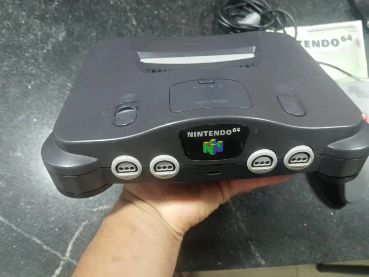 CX/ N***********41 /NINTENDO N64! + ACESSÓRIO + MANUAL! 87,00 SEGUIDOS DE 12,00