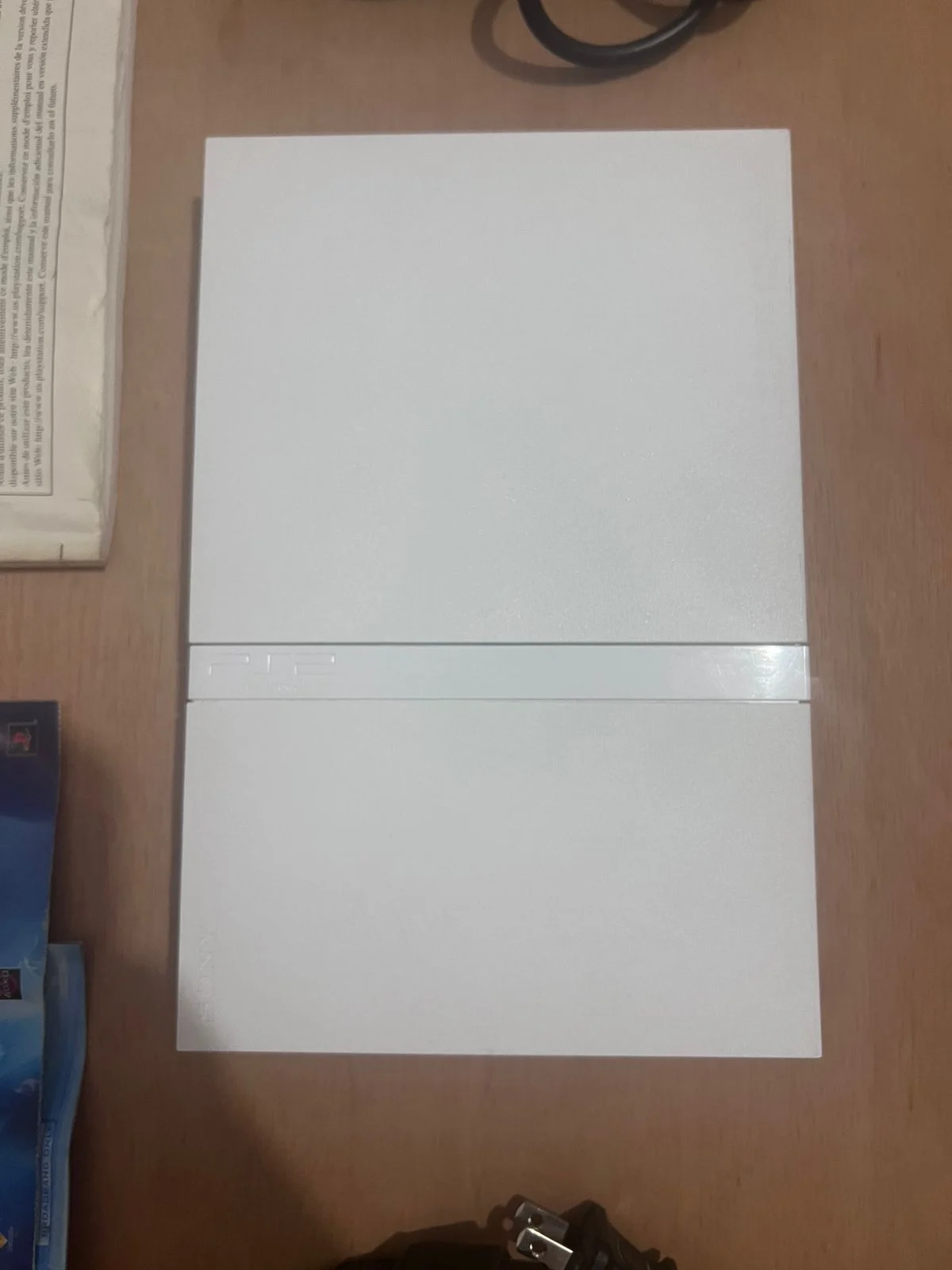 CX/ PLAYSTATION 2 SLIM CERAMIC WHITE! SONY! AMERICANO!  NA CAIXA! 497,00 SEGUIDOS DE 43,00