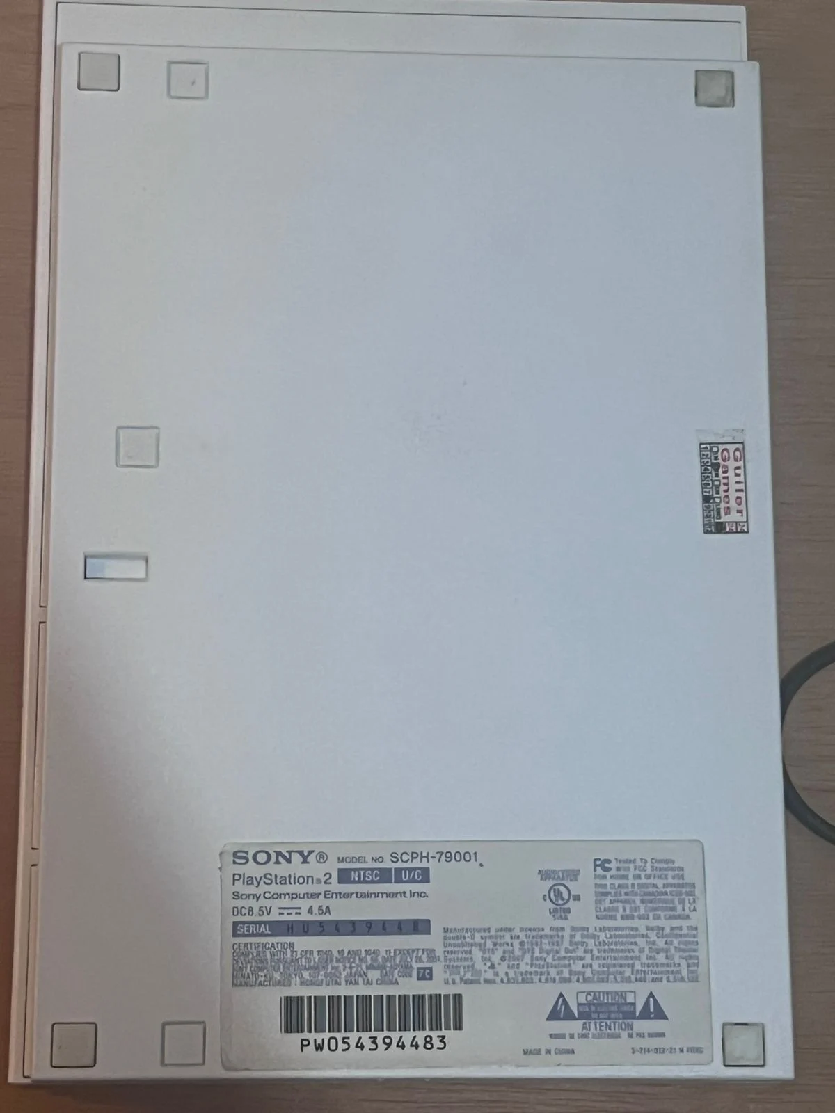 CX/ PLAYSTATION 2 SLIM CERAMIC WHITE! SONY! AMERICANO!  NA CAIXA! 497,00 SEGUIDOS DE 43,00