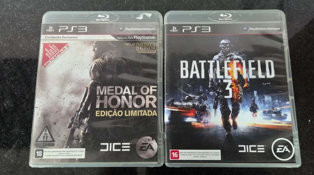 CX/ R*******ta /2 JOGOS PLAYSTATION 3! TOPS! 33,00 SEGUIDOS DE 7,00