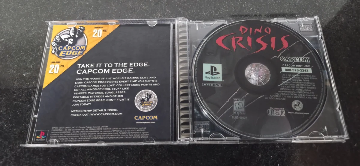 CX/ DINO CRISIS! PS1!   33,00 SEGUIDOS DE 5,00