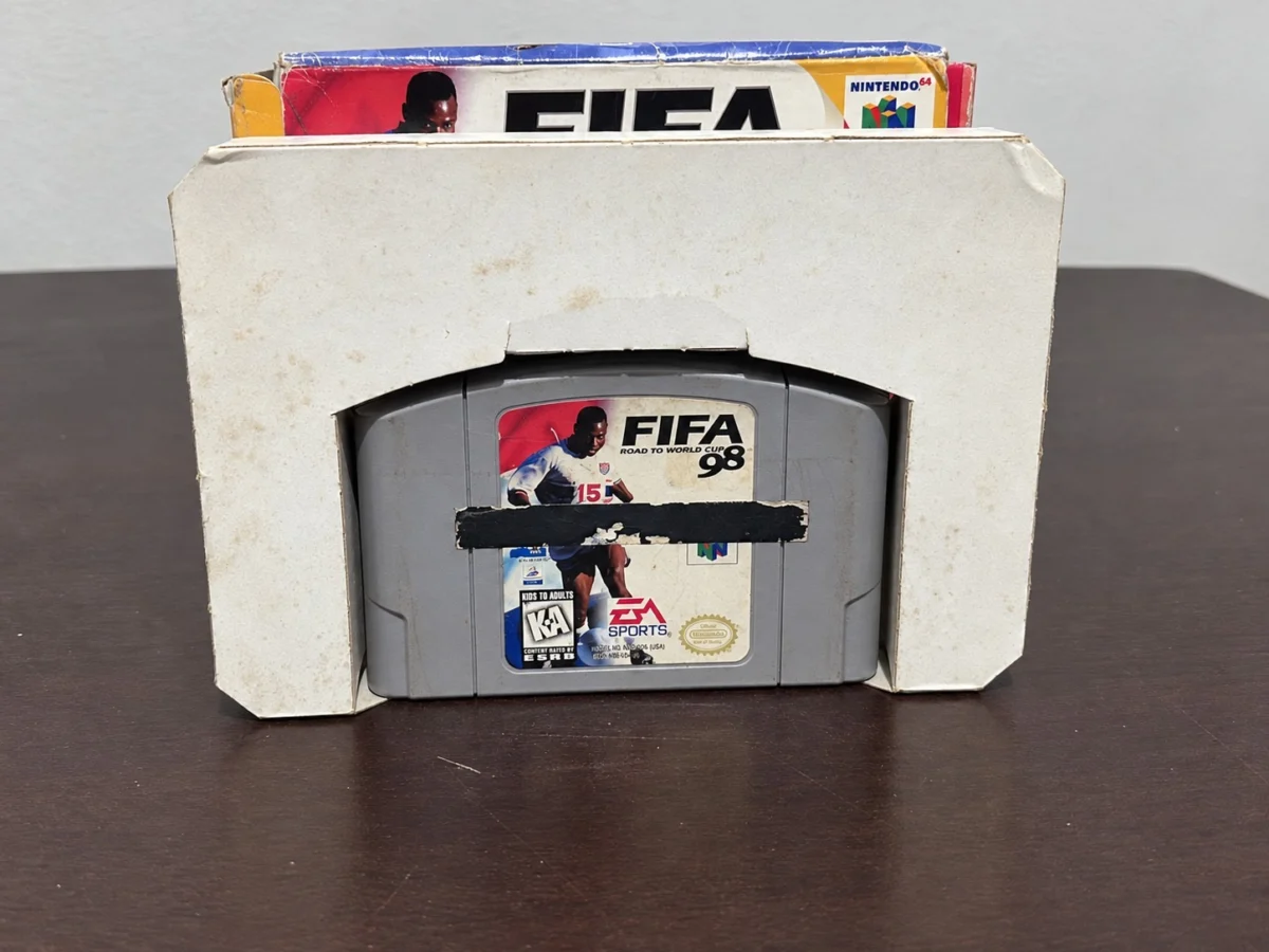 CX/ S***il /100% ORIGINAL! TOP! FIFA: ROAD TO WORLD CUP 98! 137,00 SEGUIDOS DE 20,00