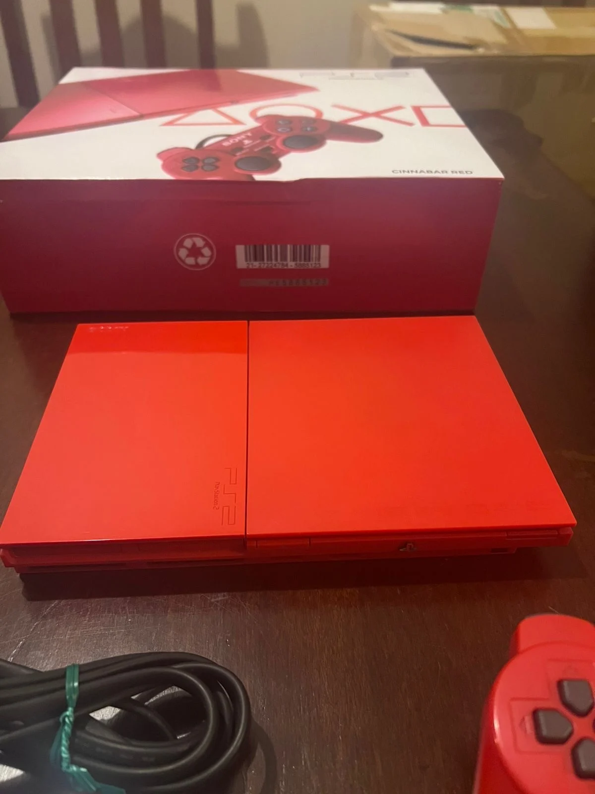 CX/ PLAYSTATION 2 SLIM CINNABAR RED — EDIÇÃO ESPECIAL — ORIGINAL! - Imagem 8