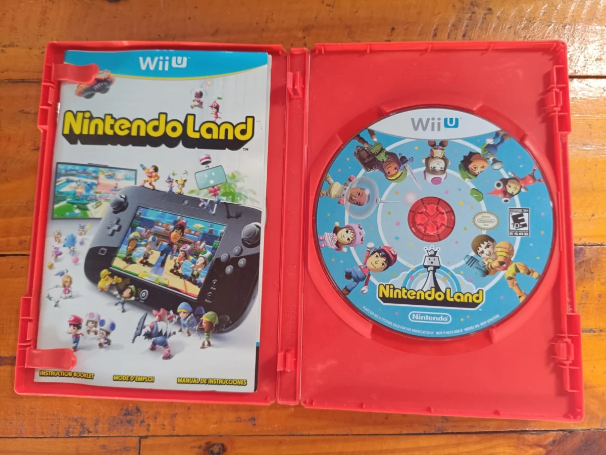 CX/ ORIGINAL! NINTENDO LAND!  NINTENDO WII U! 55,00 SEGUIDOS DE 8,00