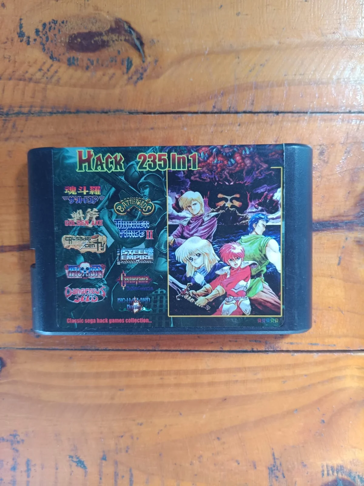 CX/ D***el B***os /CARTUCHO 235 IN 1! PARA MEGA DRIVE! TOP!  77,00 SEGUIDOS DE 9,00