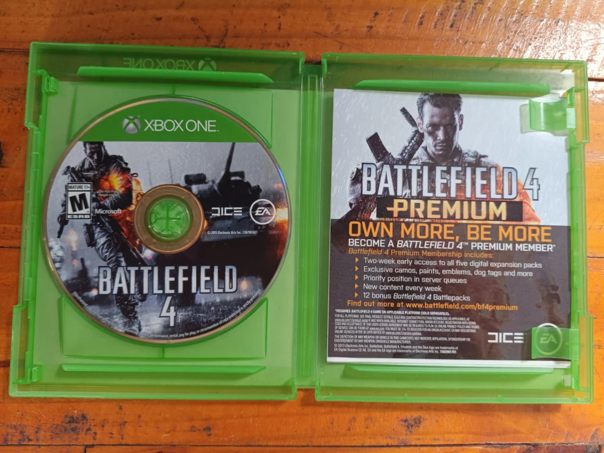 CX/ R***el S**ra /BATTLEFIELD 4! XBOX ONE! TOP! 32,00 SEGUIDOS DE 5,00