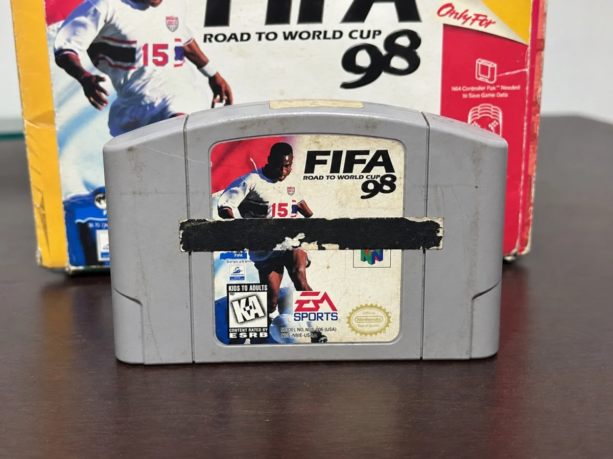 CX/ S***il /100% ORIGINAL! TOP! FIFA: ROAD TO WORLD CUP 98! 137,00 SEGUIDOS DE 20,00
