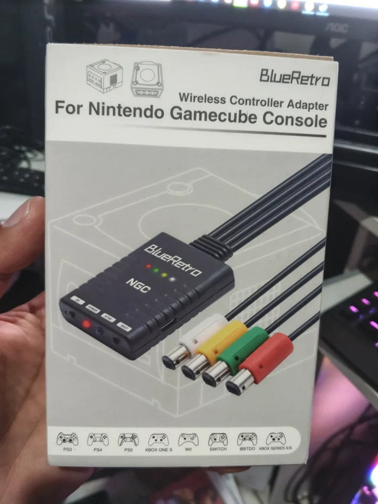 E7/ ADAPTADOR BLUE RETRO GAME CUBE 97,00 SEGUIDOS DE 10,00