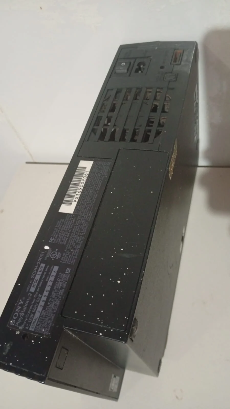 CX/ PLAYSTATION 2 FAT! SONY! 77,00 SEGUIDOS DE 9,00