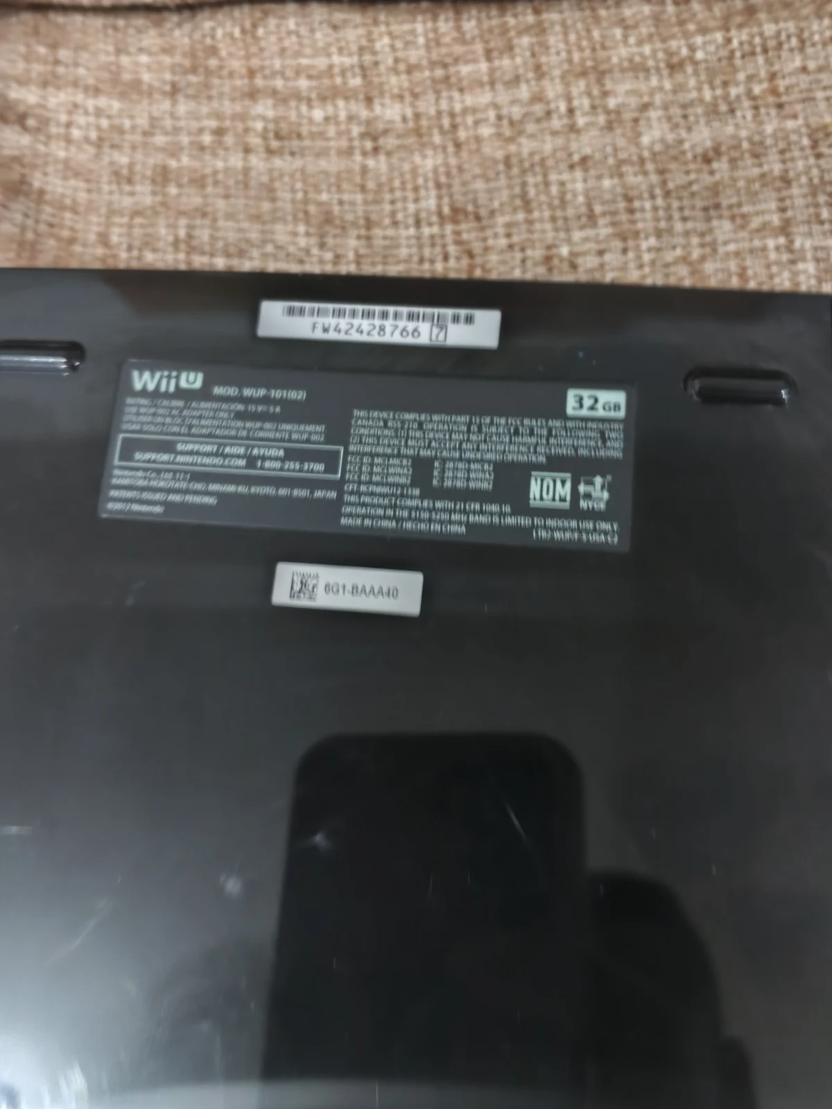 E7/ NINTENDO WII-U DE LUXE!  647,00 SEGUIDOS DE 25,00
