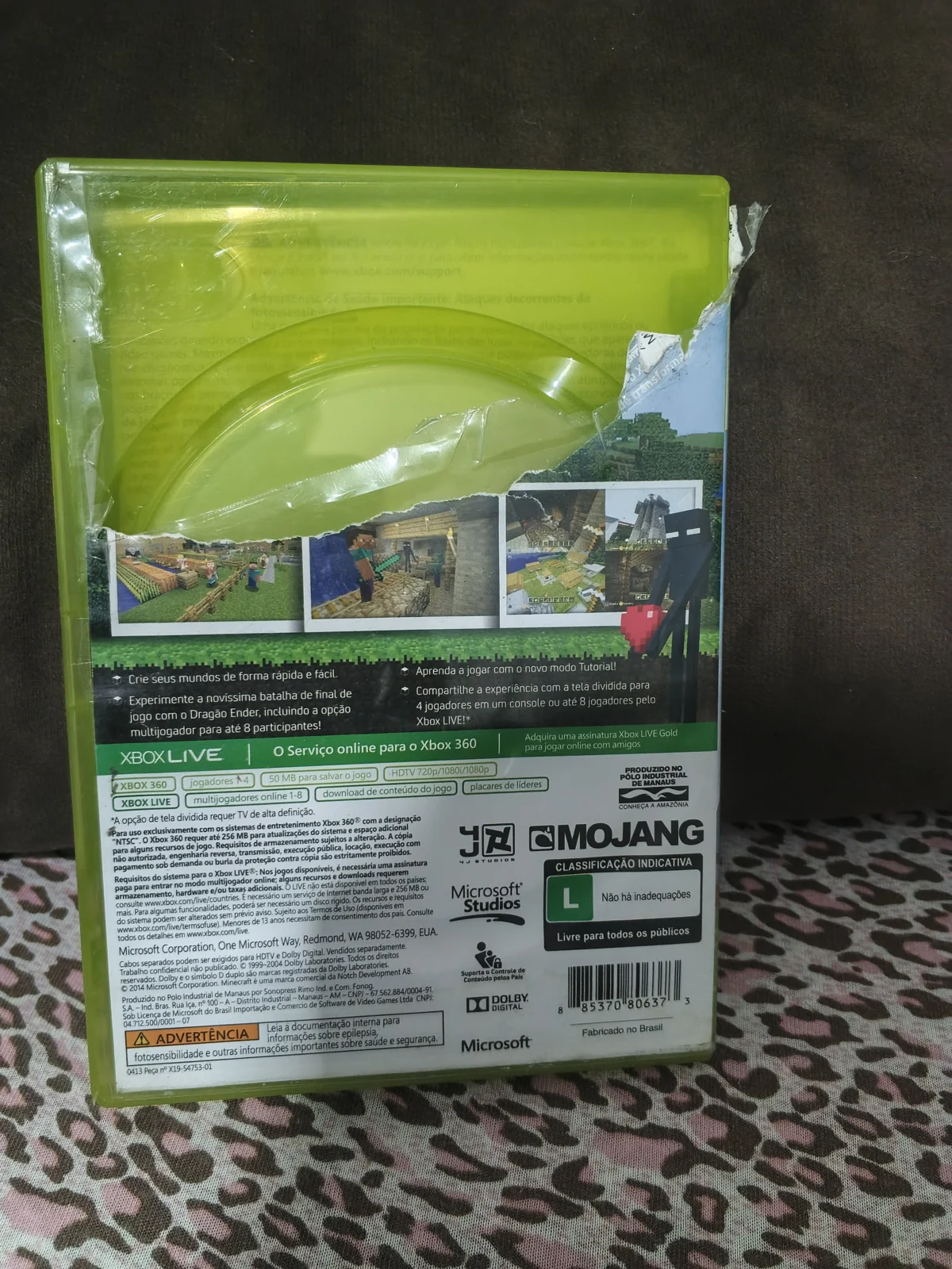 E7/ D***el B***os /ORIGINAL MINECRAFT 39,00 SEGUIDOS DE 5,00