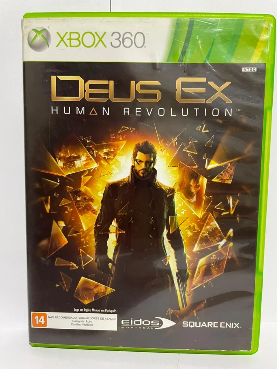 CX/ ORIGINAL! TOP! DEUS EX: HUMAN REVOLUTION! 38,00 SEGUIDOS DE 9,00