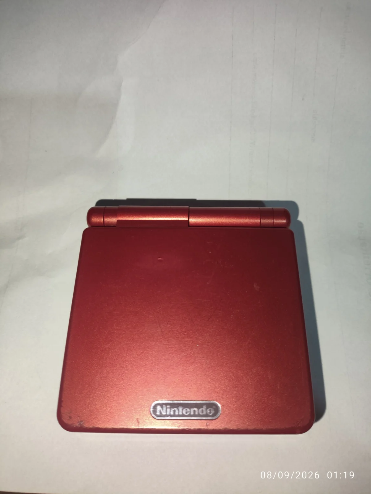 PS/ T**go C******os /GAME BOY ADVANCE SP VERMELHO (AGS-001) 280,00 SEGUIDOS DE 11,00