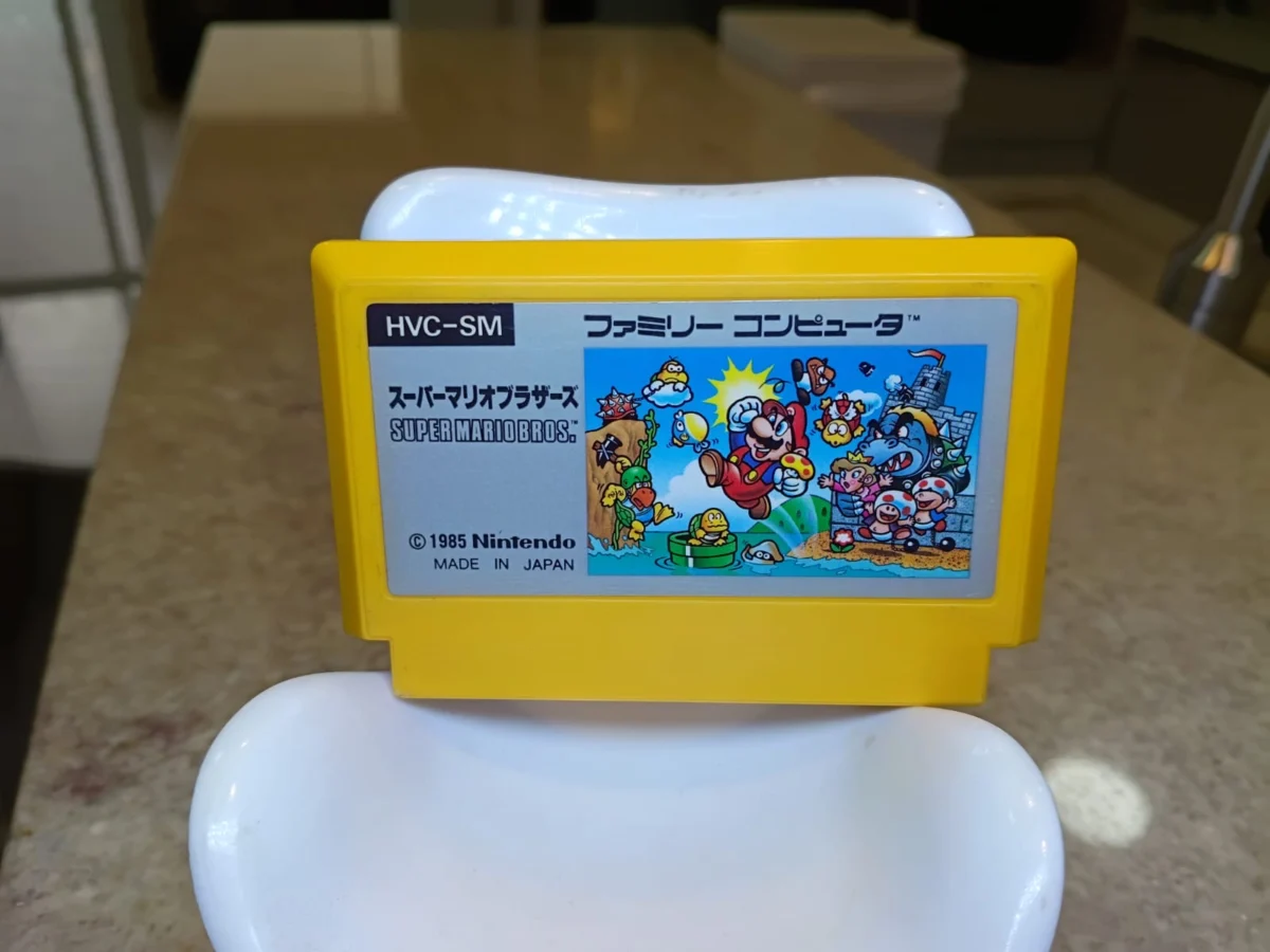 CX/ ORIGINAL! SUPER MARIO BROS. – NINTENDINHO / FAMICOM – ORIGINAL NINTENDO!