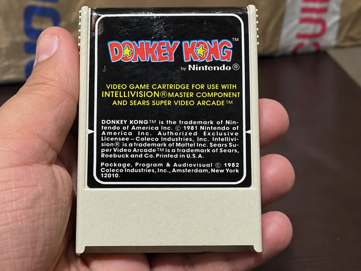 CX/ ORIGINAL! DONKEY KONG! INTELLIVISION! TOP! 97,00 SEGUIDOS DE 12,00