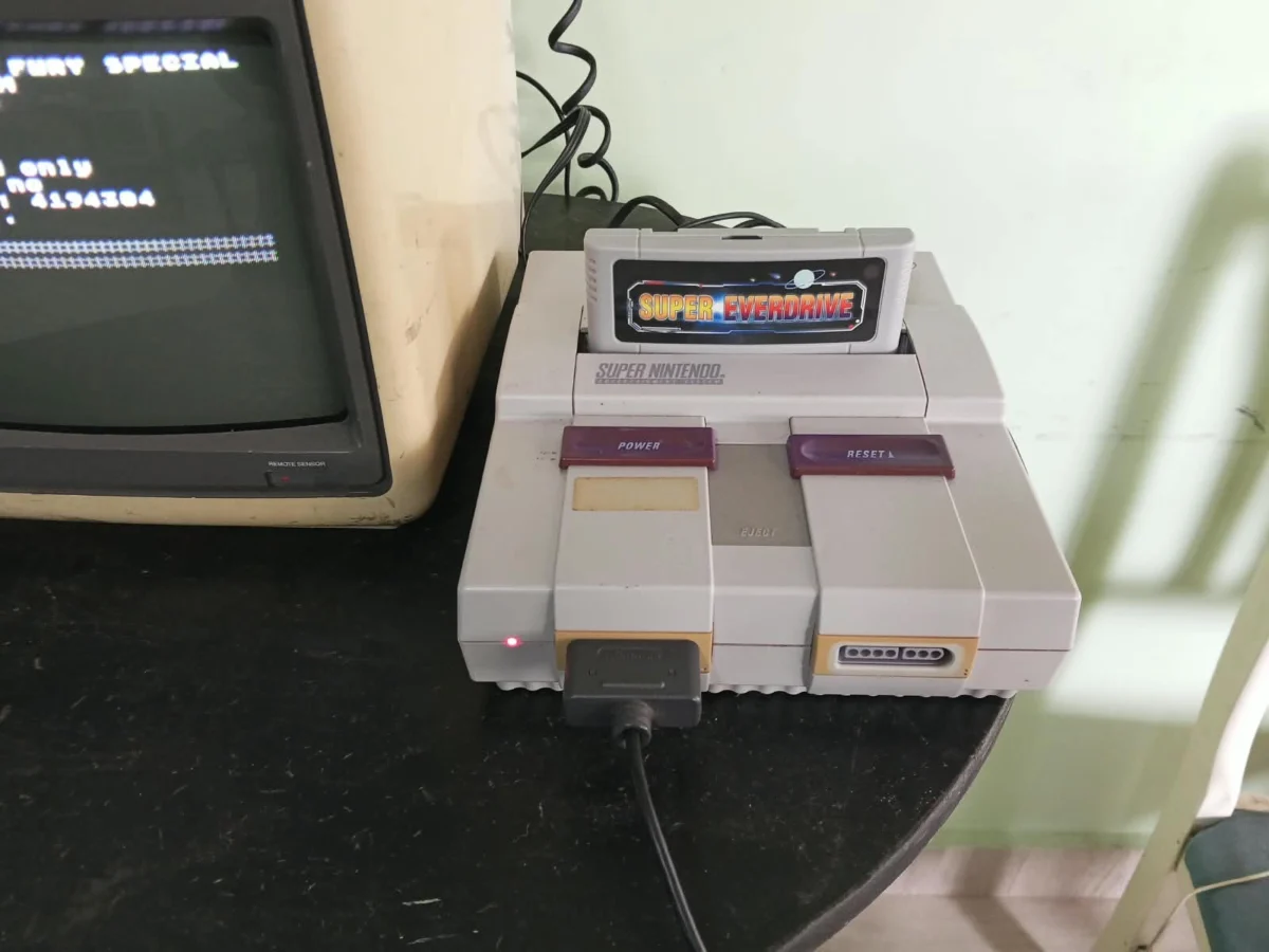 CX/ SUPER NINTENDO FAT! 100%TOP! + ACESSÓRIOS!  177,00 SEGUIDOS DE 21,00