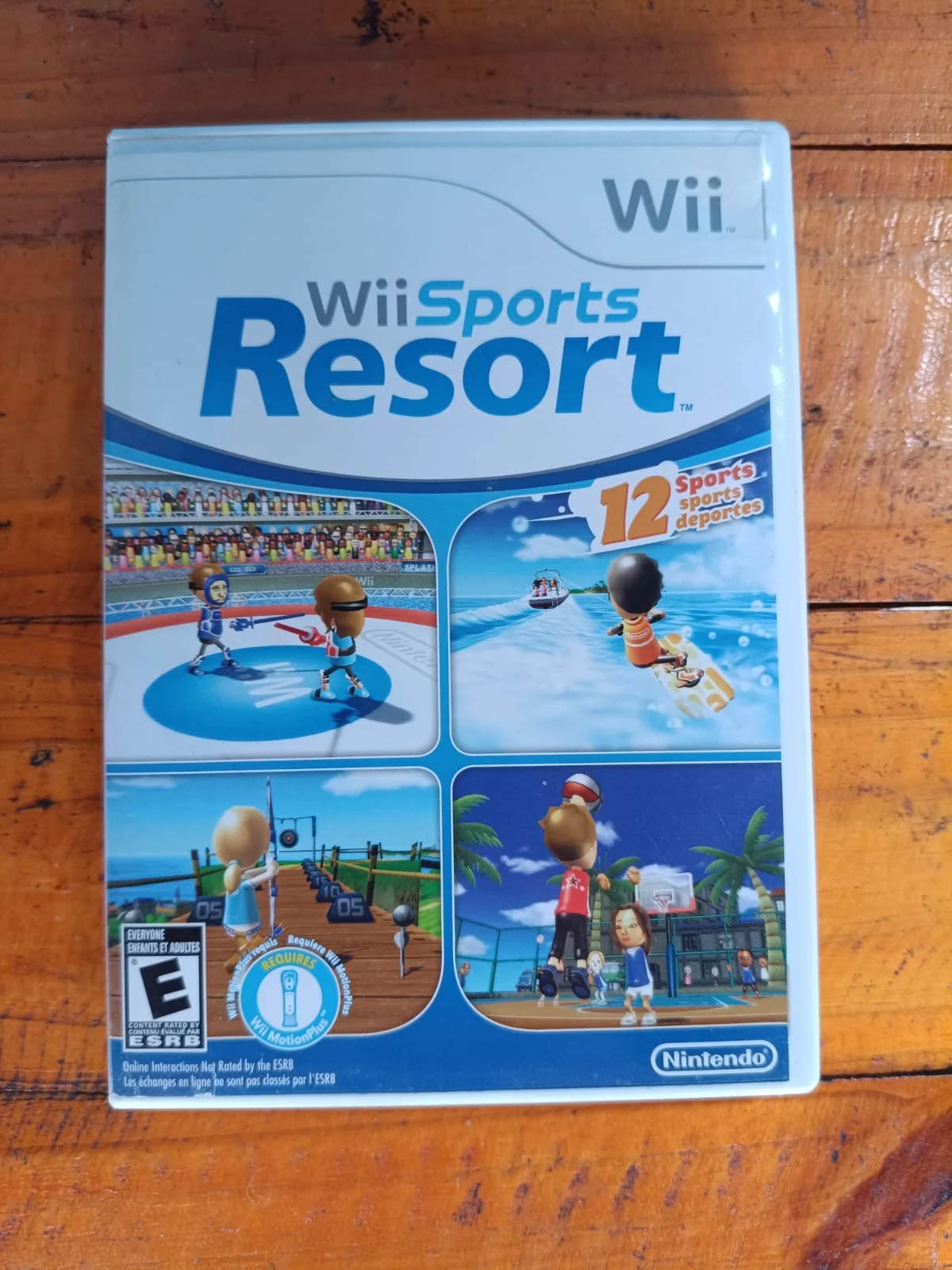 CX/ R***el S**ra /ORIGINAL! WII SPORTS RESORT! NINTENDO WII. 29,00 SEGUIDOS DE 5,00