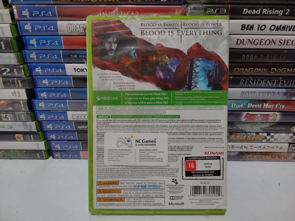 KF/ U*****ct /CASTLEVANIA LACRADO 79,00 SEGUIDOS DE 9,00