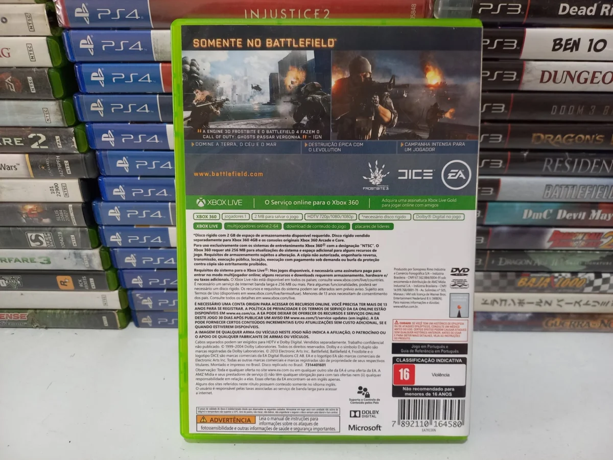 KF/ BATTLEFILD 4 360 39,00 SEGUIDOS DE 6,00
