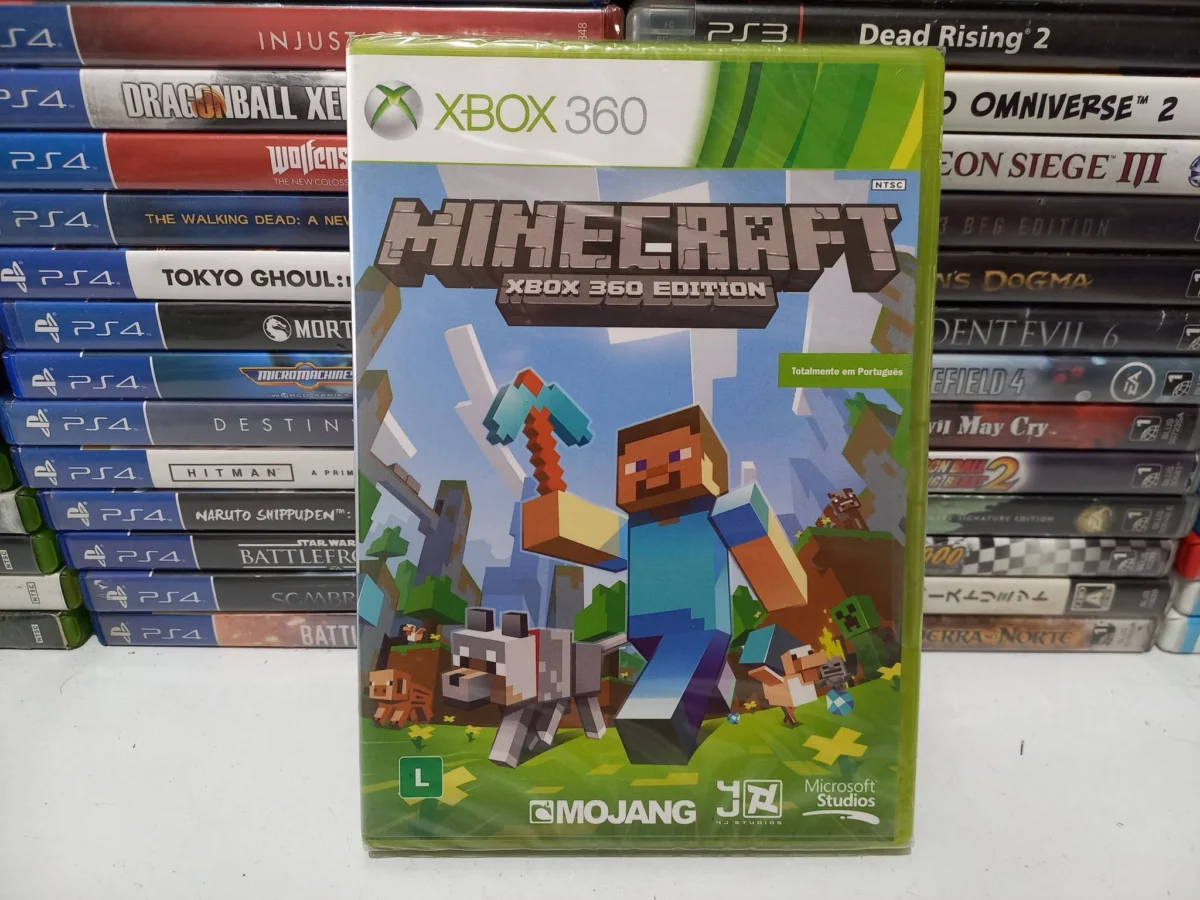 KF/ D*23 /MINECRAFT LACRADO XBOX 360 89,00 SEGUIDOS DE 9,00