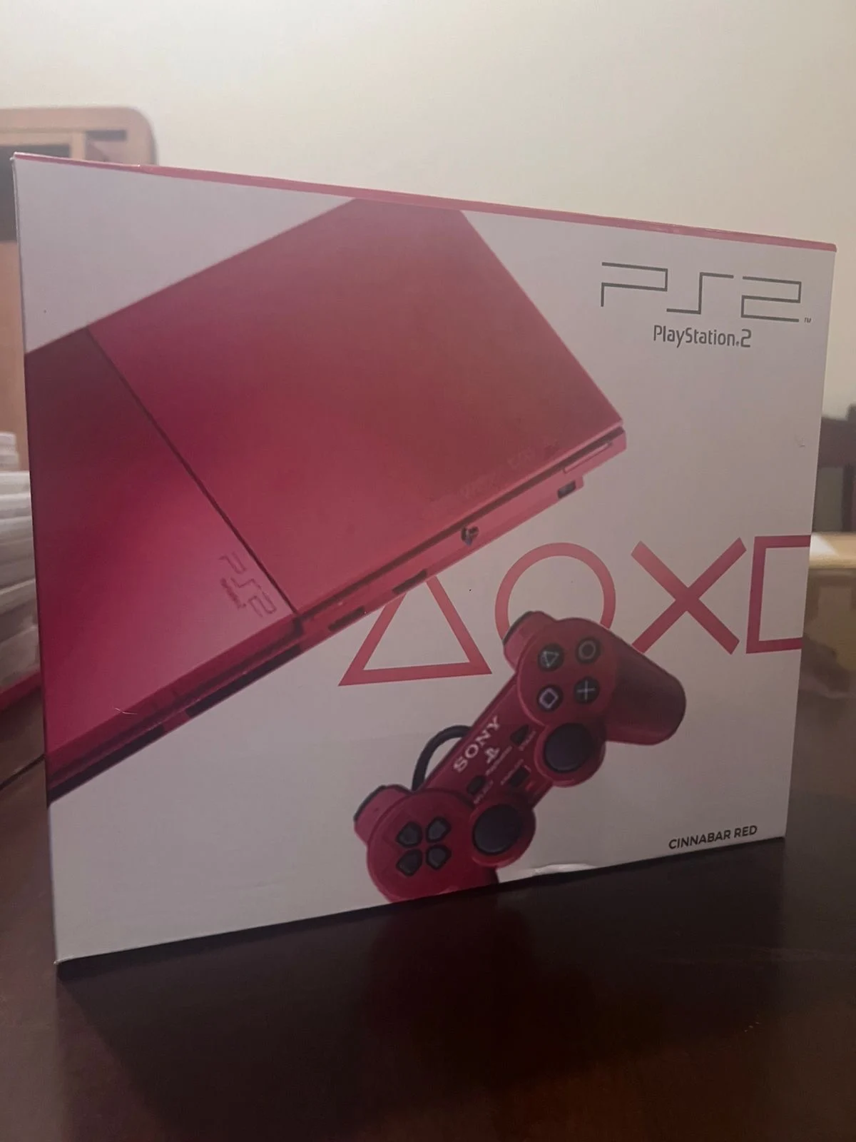 CX/ PLAYSTATION 2 SLIM CINNABAR RED — EDIÇÃO ESPECIAL — ORIGINAL! - Imagem 2