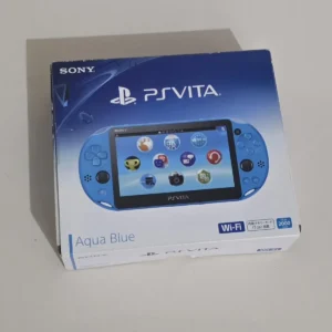 CX/ PSVITA EDIÇÃO ESPECIAL! PS VITA SLIM AQUA BLUE – MODELO PCH-2000 – CIB COMPLETO – SONY!