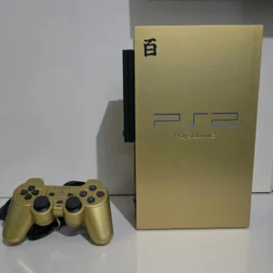 CX/ PS2 GUNDAM EDITION DOURADO – UM DOS PLAYSTATION 2 MAIS BONITOS E IMPONENTES PARA COLEÇÃO!