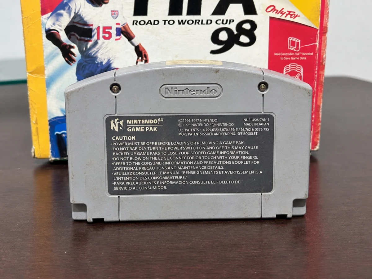 CX/ S***il /100% ORIGINAL! TOP! FIFA: ROAD TO WORLD CUP 98! 137,00 SEGUIDOS DE 20,00