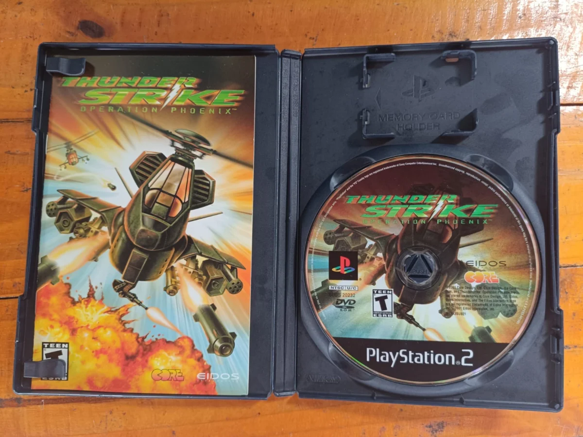 CX/ ORIGINAL! THUNDERSTRIKE: OPERATION PHOENIX! PS2! 58,00 SEGUIDOS DE 11,00