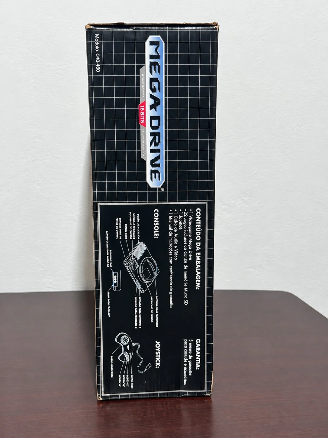 CX/ R***el S**ra /CONSOLE MEGA DRIVE! NA CAIXA! 387,00 SEGUIDOS DE 58,00