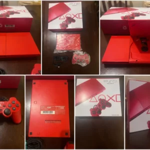 PLAYSTATION 2 SLIM CINNABAR RED — EDIÇÃO ESPECIAL — ORIGINAL!