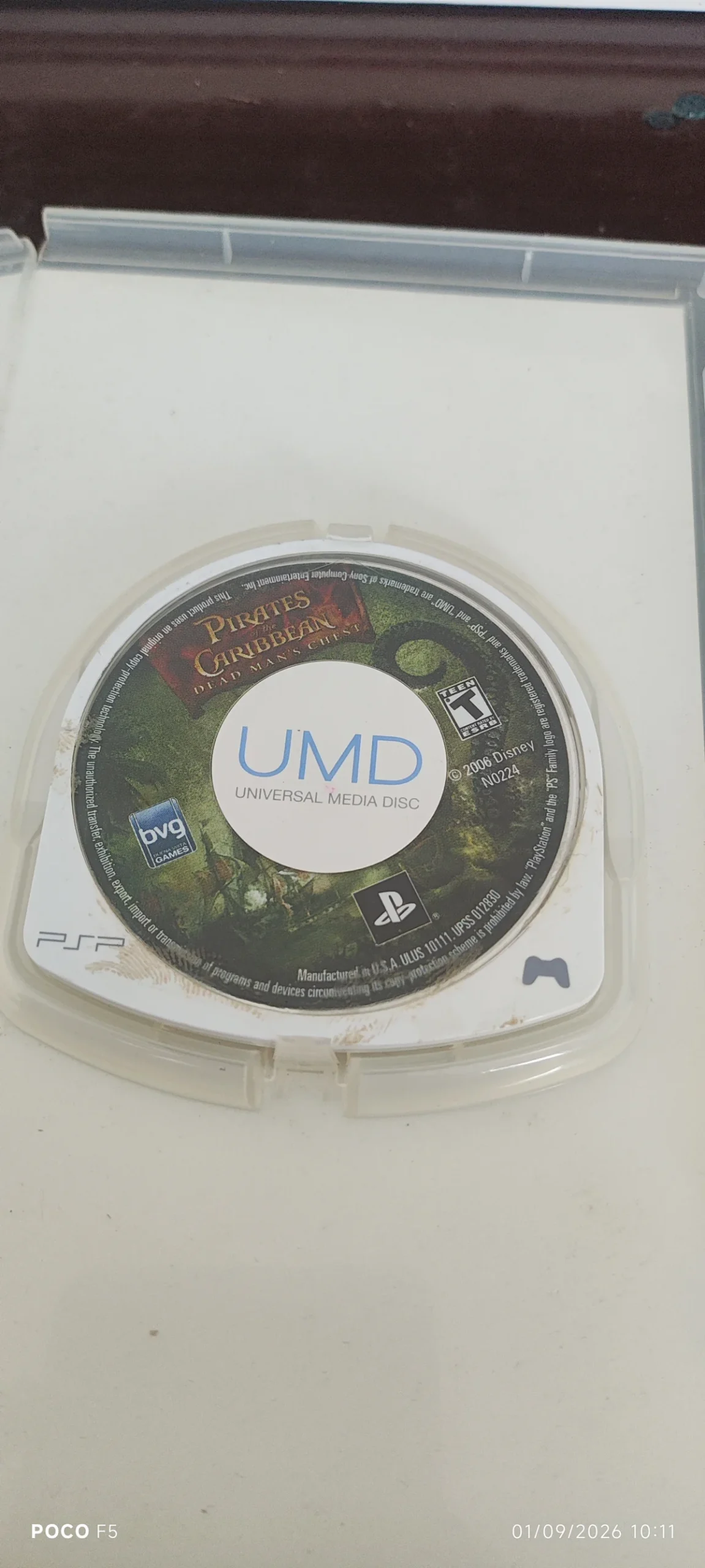 KF/ PIRATAS DO CARIBE ORIGINAL PSP 28,00 SEGUIDOS DE 6,00