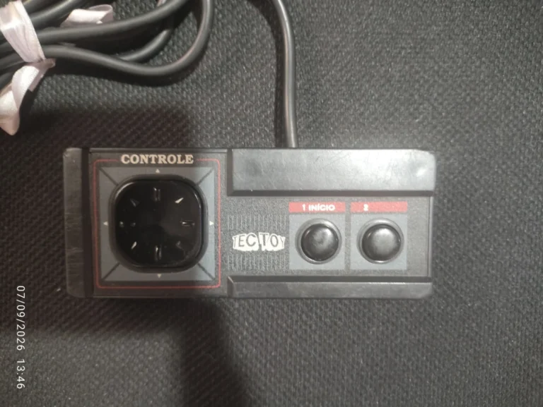 CONTROLE ORIGINAL MASTER SYSTEM QUADRADO 2 BOTOES