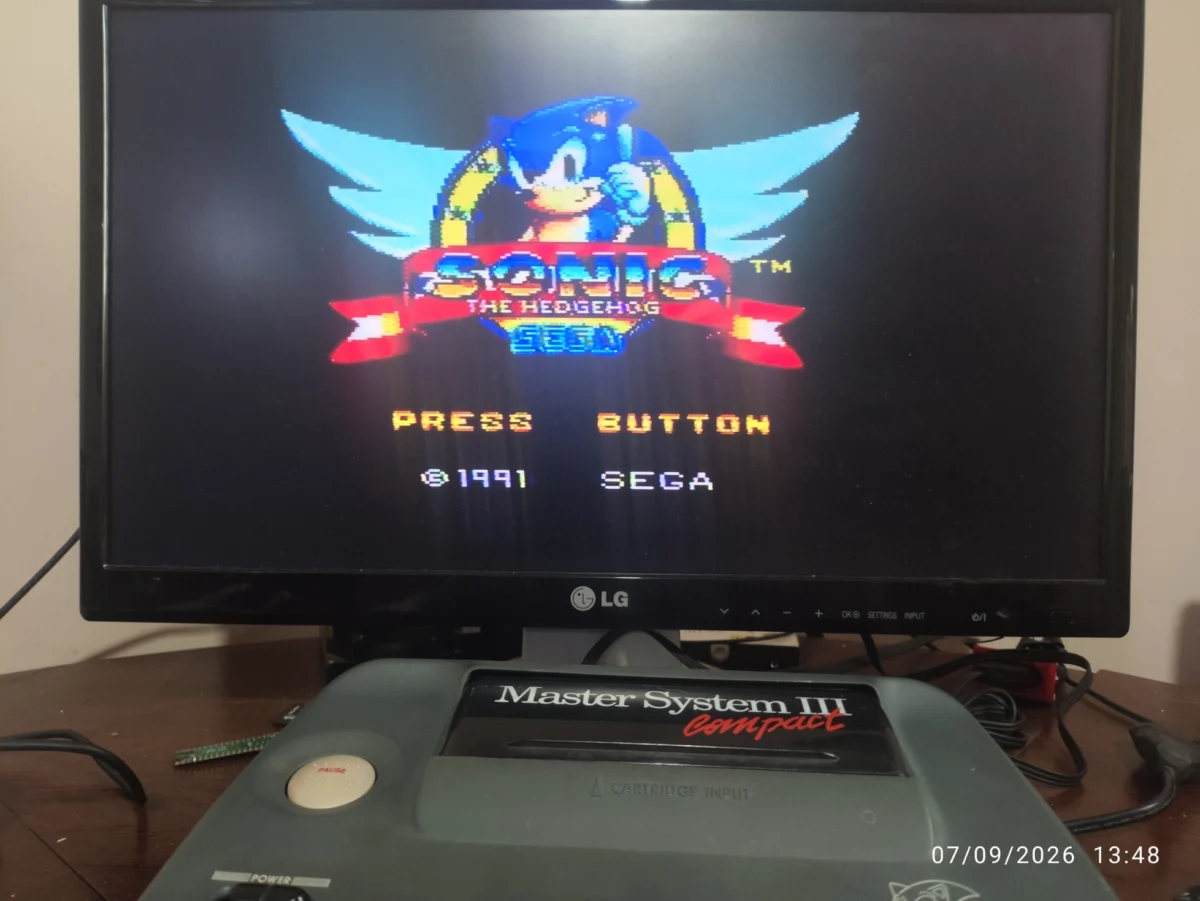 PS/ S**ve /MASTER SYSTEM 3 COMPACT 100%  TOP 225,00 SEGUIDOS DE 15,00