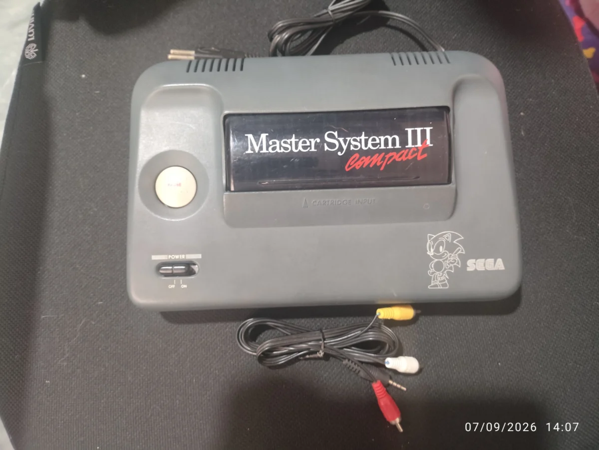 PS/ S**ve /MASTER SYSTEM 3 COMPACT 100%  TOP 225,00 SEGUIDOS DE 15,00
