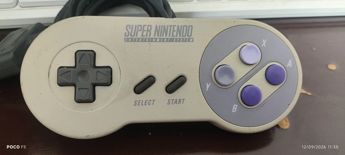 KF/ J*****88 /CONTROLE SNES ORIGINAL 69,00 SEGUIDOS DE 9,00