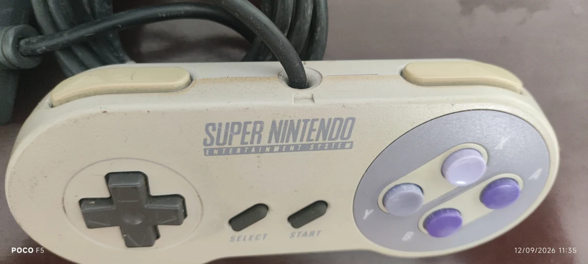 KF/ J*****88 /CONTROLE SNES ORIGINAL 69,00 SEGUIDOS DE 9,00