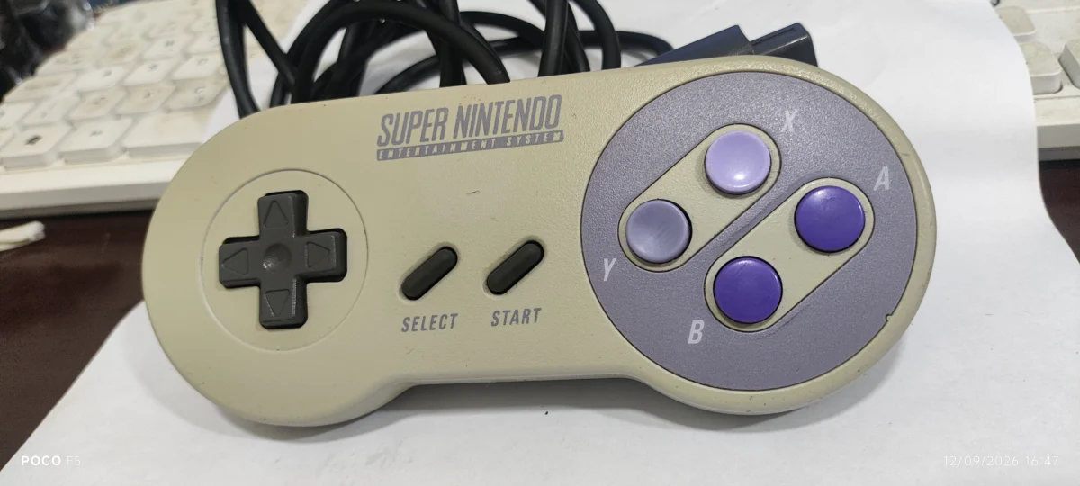 KF/ J*****88 /CONTROLE SNES ORIGINAL 69,00 SEGUIDOS DE 9,00