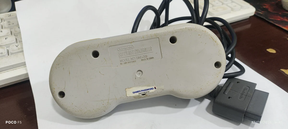 KF/ J*****88 /CONTROLE SNES ORIGINAL 69,00 SEGUIDOS DE 9,00