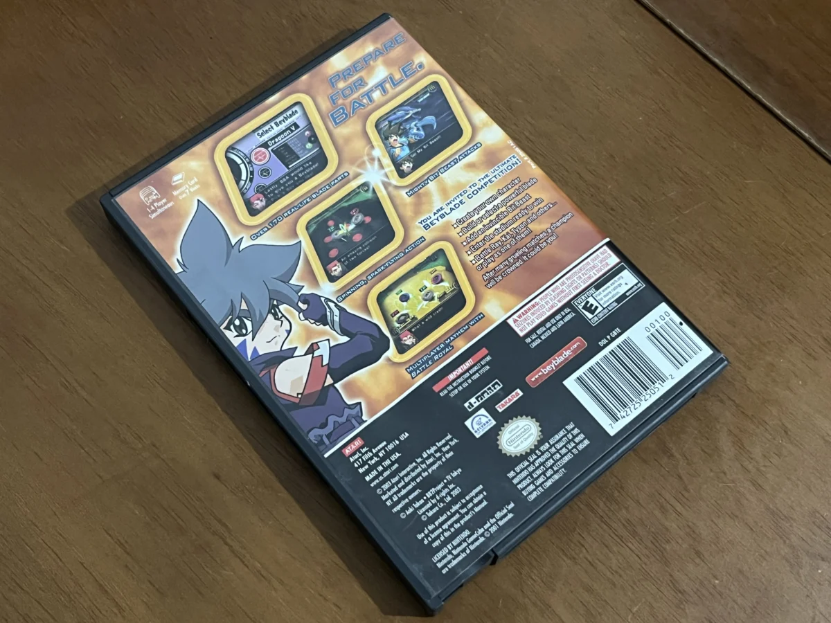 CX/ ORIGINAL! BEYBLADE VFORCE: SUPER TOURNAMENT! GAMECUBE! 55,00 SEGUIDOS DE 9,00