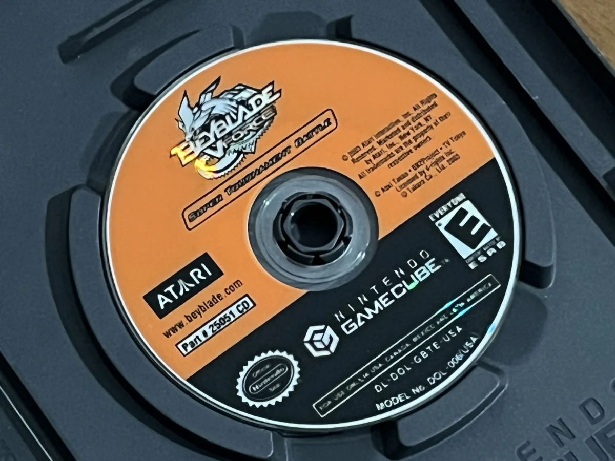 CX/ ORIGINAL! BEYBLADE VFORCE: SUPER TOURNAMENT! GAMECUBE! 55,00 SEGUIDOS DE 9,00