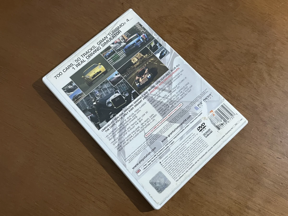 CX/ D*23 /ORIGINAL GRAN TURISMO 4! PLAYSTATION 2! TOP!  40,00 SEGUIDOS DE 7,00